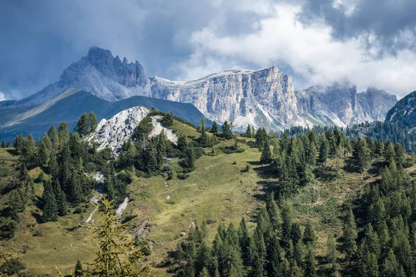 Schöne Landschaft Den Bergen Val Zoldo Italien — Stockfoto