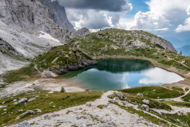 Dağlardaki güzel manzara, Val di Zoldo, İtalya