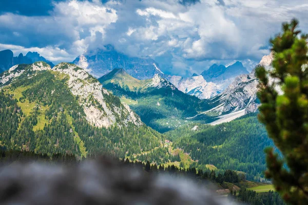 Prachtig Landschap Bergen Val Zoldo Italië — Stockfoto