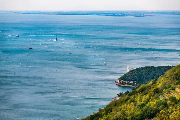 Aerial View International Sailing Regatta — Foto de Stock