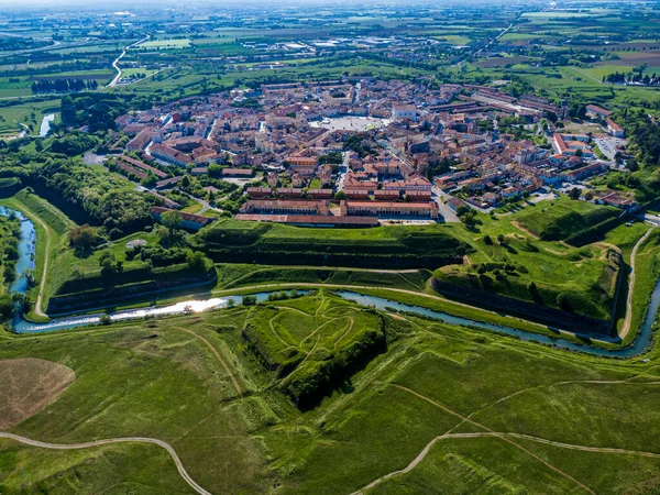 Palmanova Udine Italien Ein Beispielhaftes Befestigungsprojekt Seiner Zeit Wurde 1593 — Stockfoto