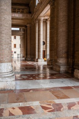 Assisi 'deki Santa Maria degli Angeli Bazilikası. San Francesco 'dan Porziuncola