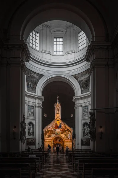 Assisi Deki Santa Maria Degli Angeli Bazilikası San Francesco Dan — Stok fotoğraf