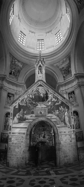 Βασιλική Της Santa Maria Degli Angeli Στην Ασίζη Porziuncola Του — Φωτογραφία Αρχείου