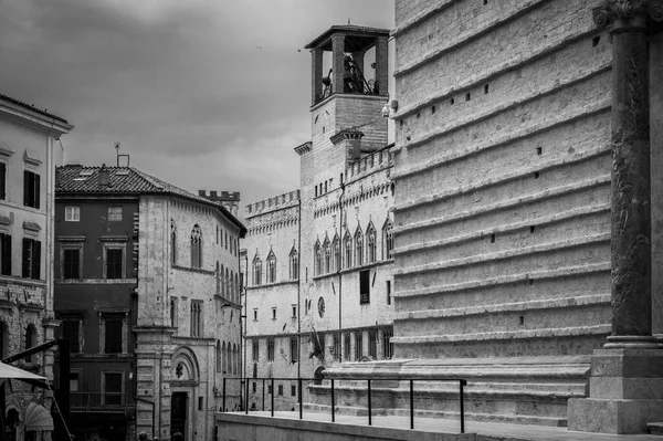 Prachtig Uitzicht Oude Stad Bij Perugia Italië Juni 2022 — Stockfoto