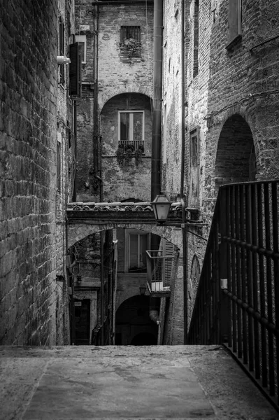 Bela Cidade Velha Vista Rua Perugia Itália Junho 2022 — Fotografia de Stock