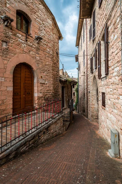 Talya Nın Assisi Şehrinin Güzel Manzarası — Stok fotoğraf