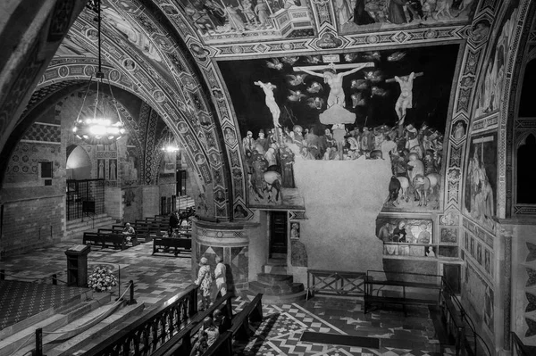 Assisi Talya Daki Eski Kilisenin Içinde — Stok fotoğraf