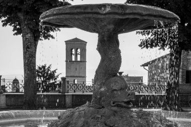 Assisi, İtalya - 23 Haziran 2022: Siena, İtalya 'nın eski Asisi kasabası