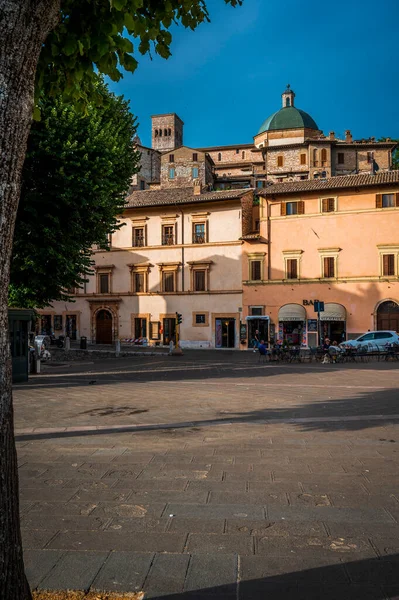 Ασίζη Ιταλία Ιουνίου 2022 Παλιά Πόλη Της Ασίζης Στην Πόλη — Φωτογραφία Αρχείου