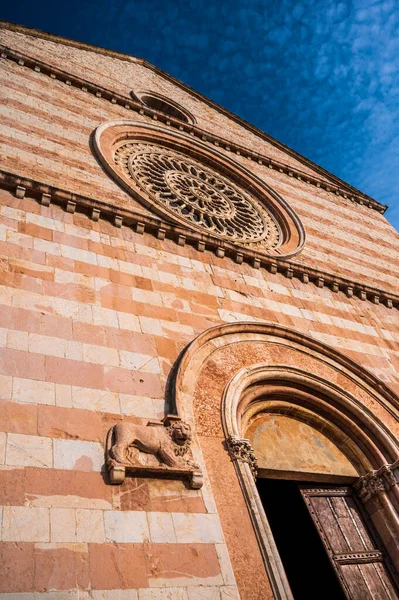 Asís Italia Junio 2022 Casco Antiguo Assisi Ciudad Siena Italia — Foto de Stock