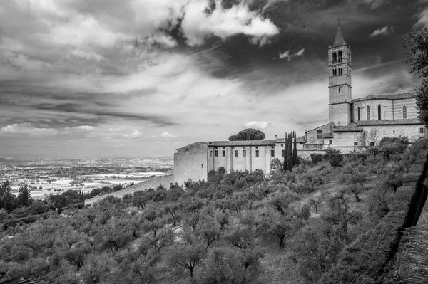 Assisi Italy June 2022 Старе Місто Assisi Місті Сієна Italy — стокове фото