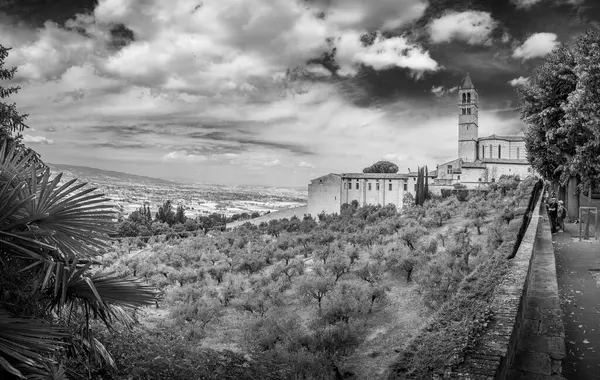 Assise Italie Juin 2022 Vieille Ville Assisi Dans Ville Sienne — Photo