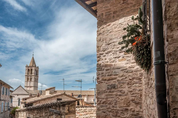 Asís Italia Junio 2022 Casco Antiguo Assisi Ciudad Siena Italia — Foto de Stock