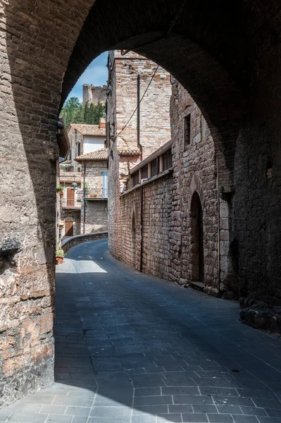 Assisi Italien Juni 2022 Gamla Staden Assisi Staden Siena Italien — Stockfoto