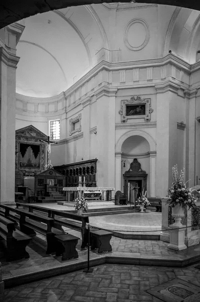 Assis Itália Junho 2022 Interior Antiga Catedral Italiana — Fotografia de Stock