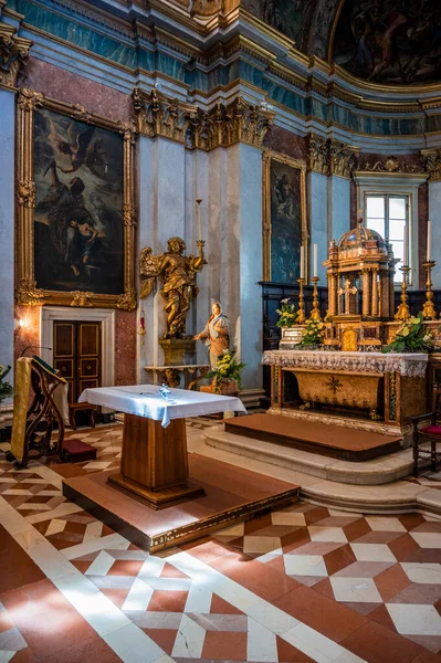 Assisi Italy June 2022 Interior Ancient Italian Cathedral — Stock Photo, Image