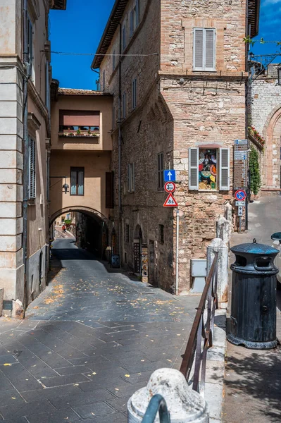 Assis Itália Junho 2022 Cidade Velha Assis Cidade Siena Itália — Fotografia de Stock