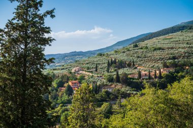 Umbria 'da eski bir ortaçağ köyü olan 