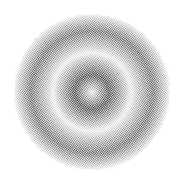 Abstrait Demi Teinte Fond Modèle Demi Teinte Pois Noirs Toile — Image vectorielle