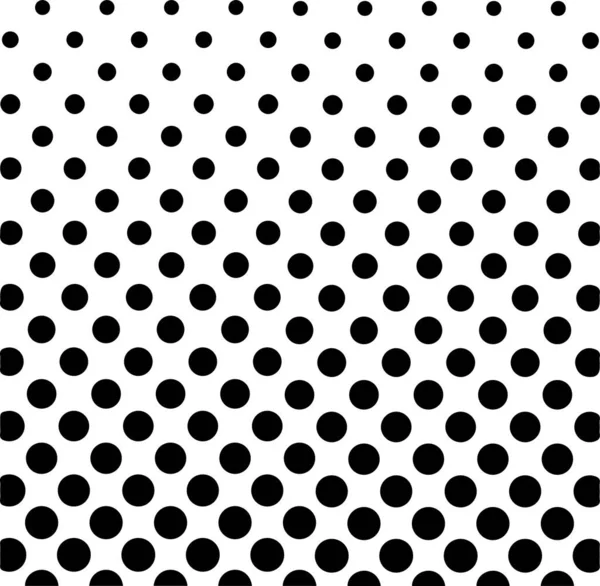 Motif Demi Teinte Pois Noirs Toile Fond Moderne Superposition Illustration — Image vectorielle