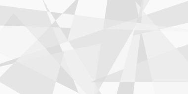 Grey abstract geometric pattern on white background modern design Vector illustration