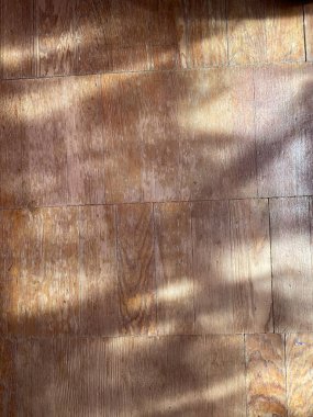Backgrounds of old wood floor Textures with shadow 
