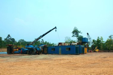 Prabu Mulih 'in güney sumatra Endonezya' da petrol sondajı