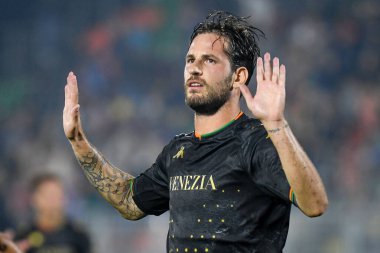 Venezia 'dan Mattia Aramu İtalya' nın Serie A maçı sırasında Venezia FC ile Torino FC arasında Venedik, İtalya 'daki Pier Luigi Penzo Stadyumu' nda oynanan karşılaşma, 27 Eylül 2021 - Fotoğraf: Ettore Griffoni