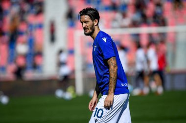 Luis Alberto (Lazio) İtalya futbol takımı Serie A maçında Bologna FC - SS Lazio maçı sırasında İtalya 'nın Bologna kentindeki Renato Dall & # 39; Ara Stadyumu' nda yapıldı.