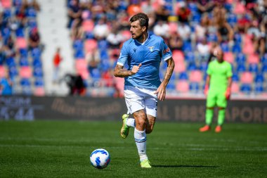 Francesco Acerbi (Lazio) İtalyan futbol takımı Serie A maçında Bologna FC - SS Lazio maçı sırasında İtalya 'nın Bologna kentindeki Renato Dall & # 39; Ara Stadyumu' nda, 03 Ekim 2021 - Fotoğraf: Ettore Griffoni