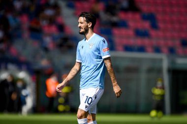 Luis Alberto (Lazio) İtalya futbol takımı Serie A maçında Bologna FC - SS Lazio maçı sırasında İtalya 'nın Bologna kentindeki Renato Dall & # 39; Ara Stadyumu' nda yapıldı.