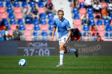 Lucas Leiva (Lazio) İtalyan futbol takımı Serie A maçında Bologna FC, Renato Dall & # 39; Ara Stadyumu 'nda SS Lazio' ya karşı oynarken, 3 Ekim 2021 - Fotoğraf: Ettore Griffoni