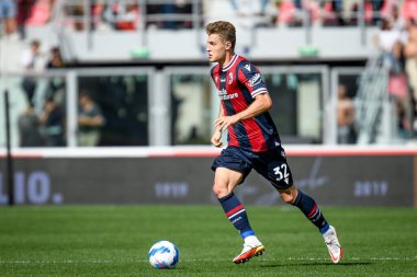 Mattias Svanberg (Bologna) İtalyan futbolu Serie A maçı sırasında Renato Dall # 39; Ara stadyumunda Bologna FC 'ye karşı SS Lazio' nun portresi, 3 Ekim 2021 - Fotoğraf: Ettore Griffoni