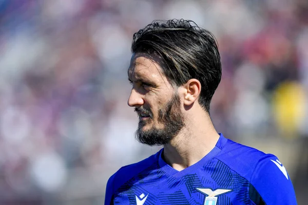 Luis Alberto Lazio Talya Futbol Takımı Serie Maçında Bologna Lazio — Stok fotoğraf