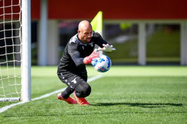 Pepe Reina (Lazio) İtalya 'nın Bologna FC - SS Lazio maçında İtalya' nın Bologna kentindeki Renato Dall & # 39; Ara stadyumunda oynanan ısınma maçında 3 Ekim 2021 - Fotoğraf: Ettore Griffoni