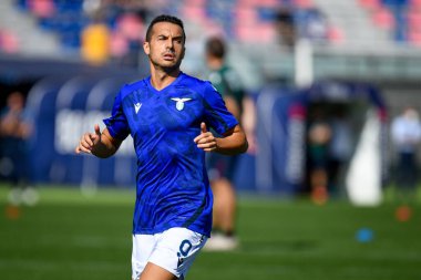 Eliezer Pedro (Lazio) İtalya 'nın Bologna FC - SS Lazio maçında İtalya' nın Bologna kentindeki Renato Dall & # 39; Ara Stadyumu 'nda oynanan ısınma maçı sırasında portresi, 3 Ekim 2021 - Fotoğraf: Ettore Griffoni