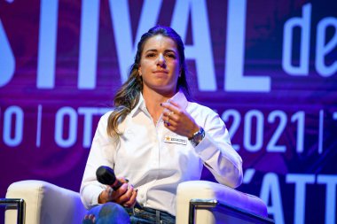 Marta Bassino Etkinlikler Festivali dello Sport 2021 - Cumartesi Trento, İtalya 'da, Ekim 09, 2021 - Fotoğraf: Ettore Griffoni