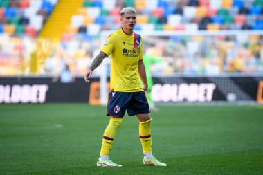 Nicolas Dominguez (Bologna) İtalya futbol takımı Serie A maçında Udinese Calcio, Friuli 'de Bologna FC' ye karşı - Dacia Arena stadyumu, 17 Ekim 2021 - Fotoğraf: Ettore Griffoni