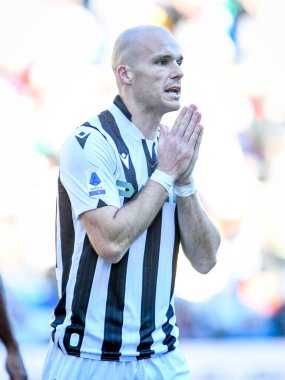 Bram Nuytinck (Udinese) İtalya futbol takımı Serie A maçında Udinese Calcio, Friuli - Dacia Arena Stadyumu, 17 Ekim 2021 - Fotoğraf: Ettore Griffoni