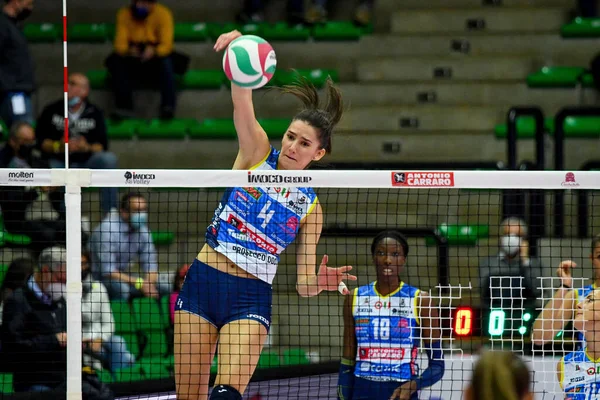 Bozana Butigan Conegliano Voleybol Maçında Talyan Serie Kadınlar Imoco Volley — Stok fotoğraf