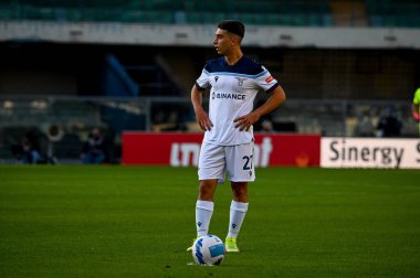 Raul Moro (Lazio) İtalyan futbol takımı Serie A maçında, İtalya 'nın Verona kentindeki Marcantonio Bentegodi Stadyumu' nda oynanan Hellas Verona FC - SS Lazio maçında, 24 Ekim 2021 - Fotoğraf: Ettore Griffoni