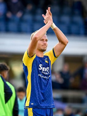 Antonin Barak (Verona) İtalya futbol takımı Serie A maçında mutluluğu Hellas Verona FC - SS Lazio maçı, Verona, İtalya 'daki Marcantonio Bentegodi stadyumunda, 24 Ekim 2021 - Fotoğraf: Ettore Griffoni
