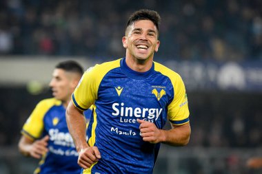 Giovanni Simeoni (Verona) İtalyan futbolu Serie A karşılaşmasında mutlu portre Hellas Verona FC - Juventus FC maçı Verona, İtalya 'daki Marcantonio Bentegodi stadyumunda, 30 Ekim 2021 - Fotoğraf: Ettore Griffoni