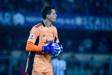 Wojciech Szczesny (Juventus) İtalyan futbol takımı Serie A maçında, Verona, İtalya 'daki Marcantonio Bentegodi Stadyumu' nda Hellas Verona FC - 30 Ekim 2021