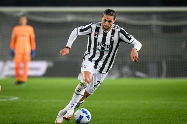 Adrien Rabiot (Juventus) İtalyan futbolu Serie A maçı sırasında İtalya 'nın Verona kentindeki Marcantonio Bentegodi Stadyumu' nda Hellas Verona FC 'ye karşı Juventus FC maçı, 30 Ekim 2021 - Fotoğraf: Ettore Griffoni