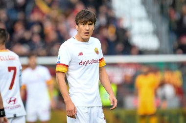 İtalya futbol takımı Serie A maçında Roma 'nın Eldor Shomurodov portresi Venezia FC ile AS Roma maçında Venedik, İtalya' daki Pier Luigi Penzo stadyumunda, 07 Kasım 2021 - Fotoğraf: Ettore Griffoni