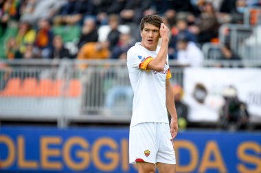 İtalya futbol takımı Serie A maçında Roma 'nın Eldor Shomurodov portresi Venezia FC ile AS Roma maçında Venedik, İtalya' daki Pier Luigi Penzo stadyumunda, 07 Kasım 2021 - Fotoğraf: Ettore Griffoni
