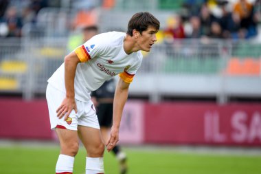 İtalya futbol takımı Serie A maçında Roma 'nın Eldor Shomurodov portresi Venezia FC ile AS Roma maçında Venedik, İtalya' daki Pier Luigi Penzo stadyumunda, 07 Kasım 2021 - Fotoğraf: Ettore Griffoni