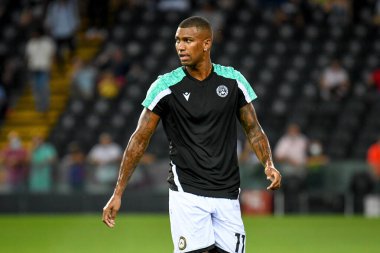 İtalyan futbolu Coppa Italia maçında Udinese Calcio - Ascoli Calcio maçında Walace Souza Silva (Udinese) portresi Udine, İtalya 'da Dacia Arena stadyumunda, 13 Ağustos 2021 - Fotoğraf: Ettore Griffoni
